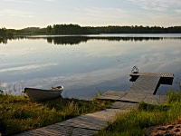Vuonisjärvi in the summer